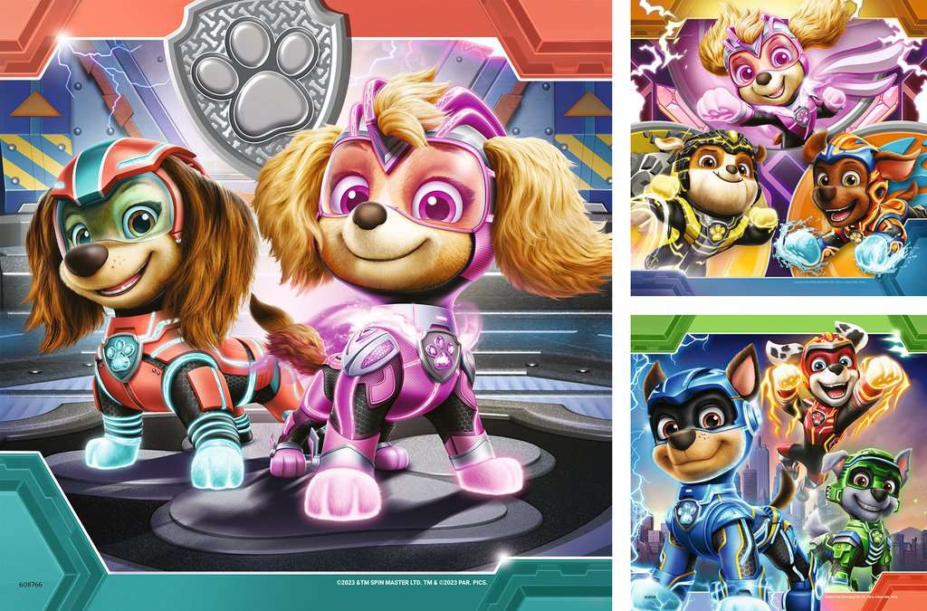 Paw Patrol The Mighty Movie X P Puzzle Infantiles Puzzles