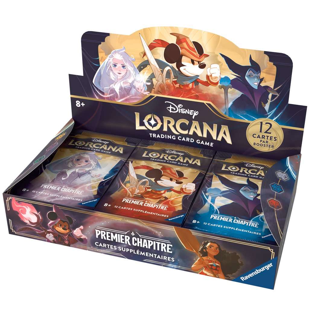 Disney Lorcana Set Boosters Display Boosters Disney Lorcana