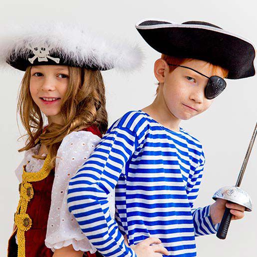 Kindergeburtstagsmotto für Abenteurer: Piraten