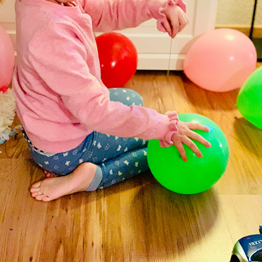 Spannendes Kindergeburtstagsspiel: Die Ballonschatzsuche