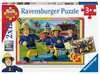 Požárník Sam a jeho tým 2x12 dílků 2D Puzzle;Dětské puzzle - Ravensburger