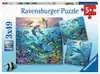 Pod vodou 3x49 dílků 2D Puzzle;Dětské puzzle - Ravensburger
