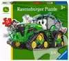 John Deere Tractor Shaped Jigsaw Puzzles;Children s Puzzles - Ravensburger