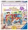 Požárníci 12 plas. dílků 2D Puzzle;Dětské puzzle - Ravensburger