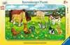 Bauernhoftiere auf der Wiese Puzzle;Kinderpuzzle - Ravensburger