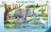 Africká zvířata 15 dílků 2D Puzzle;Dětské puzzle - Ravensburger