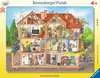 Rodina a její dům 30 dílků 2D Puzzle;Dětské puzzle - Ravensburger