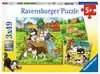 SŁODKIE PIESKI I KOTKI 3X49 EL Puzzle;Puzzle dla dzieci - Ravensburger