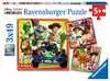 Toy Story historie hraček 3x49 dílků 2D Puzzle;Dětské puzzle - Ravensburger