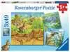 Zvířátka v přírodě 3x49 dílků 2D Puzzle;Dětské puzzle - Ravensburger
