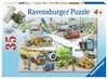 Rušné letiště 35 dílků 2D Puzzle;Dětské puzzle - Ravensburger