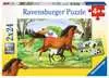 ŚWIAT KONI 2X24P Puzzle;Puzzle dla dzieci - Ravensburger