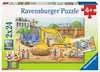 TEREN BUDOWY 2X24P Puzzle;Puzzle dla dzieci - Ravensburger