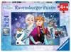 Disney Ledové království 2x24 dílků 2D Puzzle;Dětské puzzle - Ravensburger