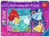 Disney Dobrodružství Princezny 3x49 dílků 2D Puzzle;Dětské puzzle - Ravensburger