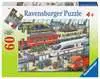Železniční stanice 60 dílků 2D Puzzle;Dětské puzzle - Ravensburger