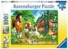 Puzzle dla dzieci 2D: Wiejskie zwierzaki 100 elementów Puzzle;Puzzle dla dzieci - Ravensburger