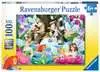 MAGICZNY WIECZÓR WRÓŻEK 100 EL Puzzle;Puzzle dla dzieci - Ravensburger