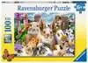 Ravensburger Rabbit Selfie XXL 100pc Jigsaw Puzzle Puslespil;Puslespil for børn - Ravensburger