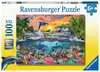 Puzzle 100 p XXL - Paradis tropical Puzzle;Puzzle enfant - Ravensburger