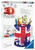 Puzzle 3D Pot à crayons - Union Jack Puzzle 3D;Puzzles 3D Objets à fonction - Ravensburger