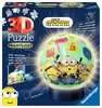 Puzzle 3D rond 72 p illuminé - Minions 2 Puzzle 3D;Puzzles 3D Ronds - Ravensburger