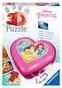 Srdce Disney princezny 54 dílků 3D Puzzle;Zvláštní tvary - Ravensburger
