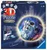Puzzle 3D Ball 72 p illuminé - Les astronautes Puzzle 3D;Puzzles 3D Ronds - Ravensburger