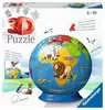 Puzzle-Ball Malovaný globus 72 dílků 3D Puzzle;3D Puzzle-Balls - Ravensburger