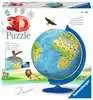 Children s World Map 3D Puzzle, 180pc 3D Puzzle®;Pusselboll - Ravensburger
