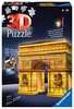 Puzzle 3D Arc De Triomphe Illuminé Ravensburger - 216 Pièces Sans Colle - Construction Ludique Avec éclairage LED - Dès 8 Ans