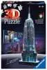 EMPIRE STATE B. NOCĄ 3D 216 EL 14 Puzzle 3D;Night Edition - Ravensburger