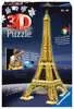 Puzzle 3D Tour Eiffel illuminée Puzzle 3D;Puzzles 3D Objets iconiques - Ravensburger