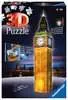 3D Puzzle, Big Ben - Night Edition 3D Puzzle;3D Puzzle - Building Night Edition - Ravensburger