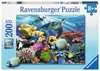 Vodní želvy 200 dílků 2D Puzzle;Dětské puzzle - Ravensburger