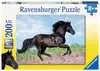 Schwarzer Hengst Puzzle;Kinderpuzzle - Ravensburger