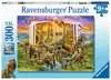 Ravensburger Dino Dictionary XXL 300pc Jigsaw Puzzle Puzzles;Children s Puzzles - Ravensburger