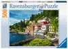 Puzzle 2D: Jezioro Como, Włochy 500 elementów Puzzle;Puzzle dla dzieci - Ravensburger
