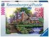 Puzzle 2D 1000 elementów: Romantyczny domek na wsi Puzzle;Puzzle dla dorosłych - Ravensburger