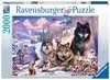 Vlci ve sněhu 2000 dílků 2D Puzzle;Puzzle pro dospělé - Ravensburger