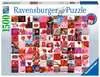 99 belle cose rosse Ravensburger Puzzle  1500 pz Puzzle;Puzzle da Adulti - Ravensburger