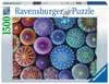 Puzzle 2D 1500 elementów: Kolorowe kamienie Puzzle;Puzzle dla dorosłych - Ravensburger
