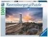 Magische Stimmung über dem Leuchtturm von Akranes, Island Puzzle;Erwachsenenpuzzle - Ravensburger