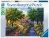 Puzzle 1500 p - Cottage au bord de la rivière Puzzle;Puzzle adulte - Ravensburger