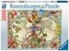 Weltkarte mit Schmetterlingen Puzzle;Erwachsenenpuzzle - Ravensburger