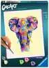 CreArt Vtipný slon Kreativní a výtvarné hračky;CreArt Malování pro dospělé - Ravensburger