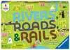 Rivers, Roads & Rails Games;Children s Games - Ravensburger