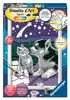 Numéro d art - petit - Chiot Husky et son compagnon le chaton Loisirs créatifs;Peinture - Numéro d art - Ravensburger