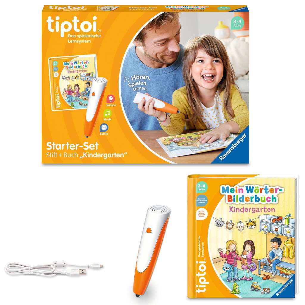 tiptoi® Starter-Set: Stift und Wörter-Bilderbuch Kindergarten | tiptoi ...