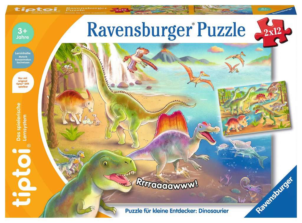 tiptoi® Puzzle für kleine Entdecker: Dinosaurier